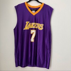 Purple Lakers Lamar Odom Jersey | Size L